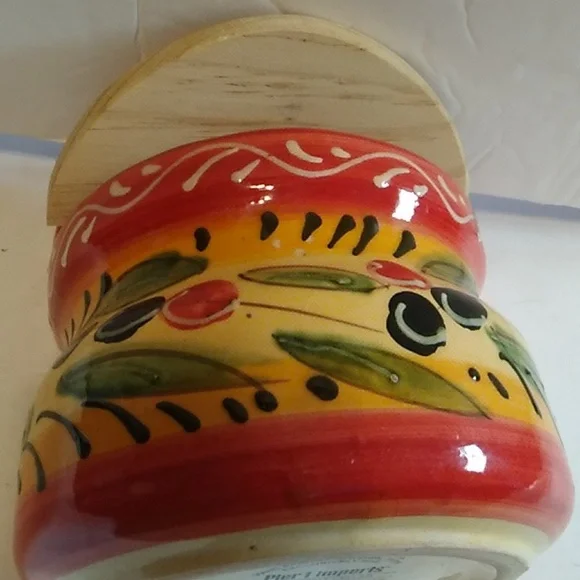 Pier 1 Imports Olive Salt Cellar - Picture 5 of 8